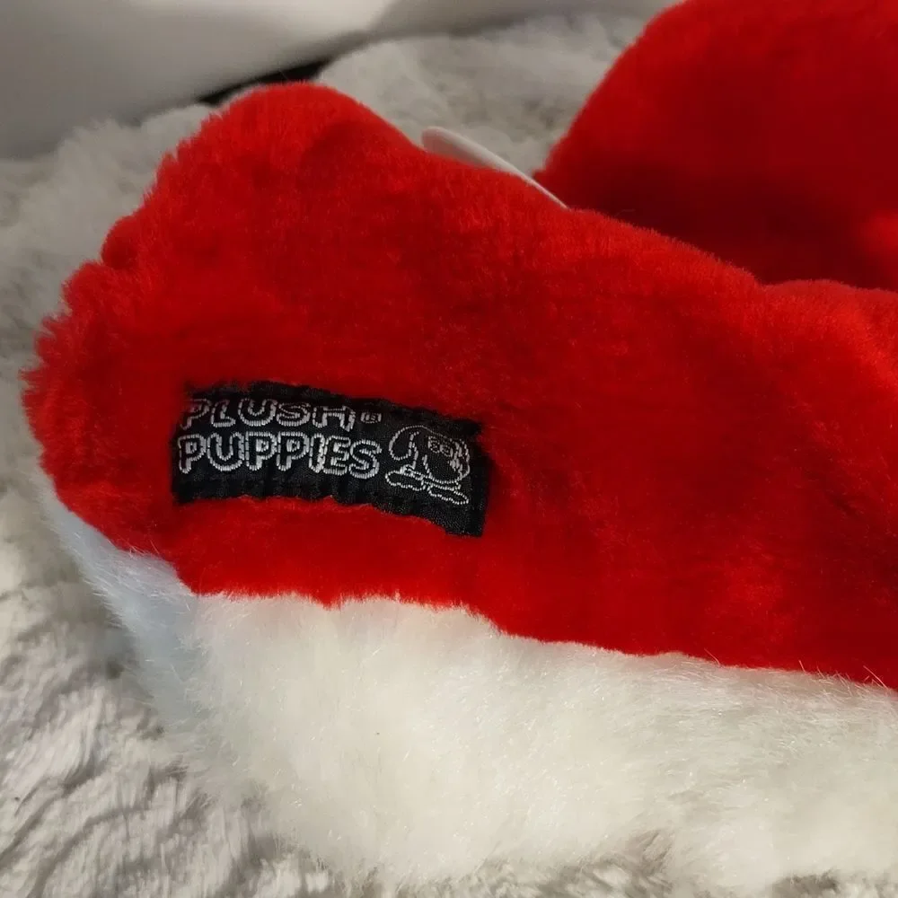 Plush Puppies Dickens Closet Dog Santa Hat